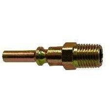 Steel Male Plug - 1/4" Basic Size