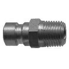 Brass Male Plug - 1/4" Basic Size