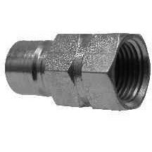 Steel Female Plug - 1/4" Basic Size