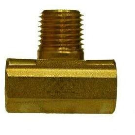 Brass Pol Tee Check - Bottle Gas