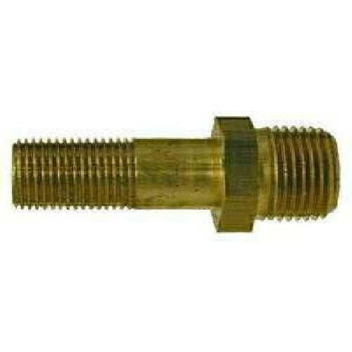 1/8 Inch Npt Valve 1.207 Inch Long Spring Core 7/16 Inch Hex With Black Cap
