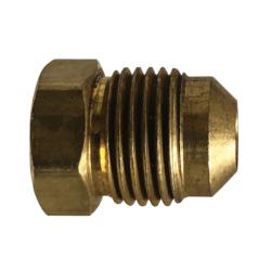 Lead Free Brass SAE 45 Degree Flare Plug