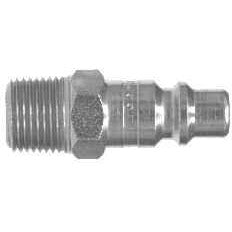 Steel Male Plug - 3/8" Basic Size