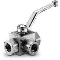 Full Port Three Way High Pressure Ball Valve